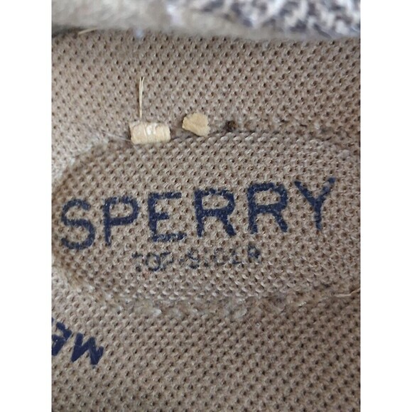 Spreey 7.5 Top Sider Boat Shoes Leather / Fabric Upper Brown Memory Foam #61421 - Picture 7 of 12